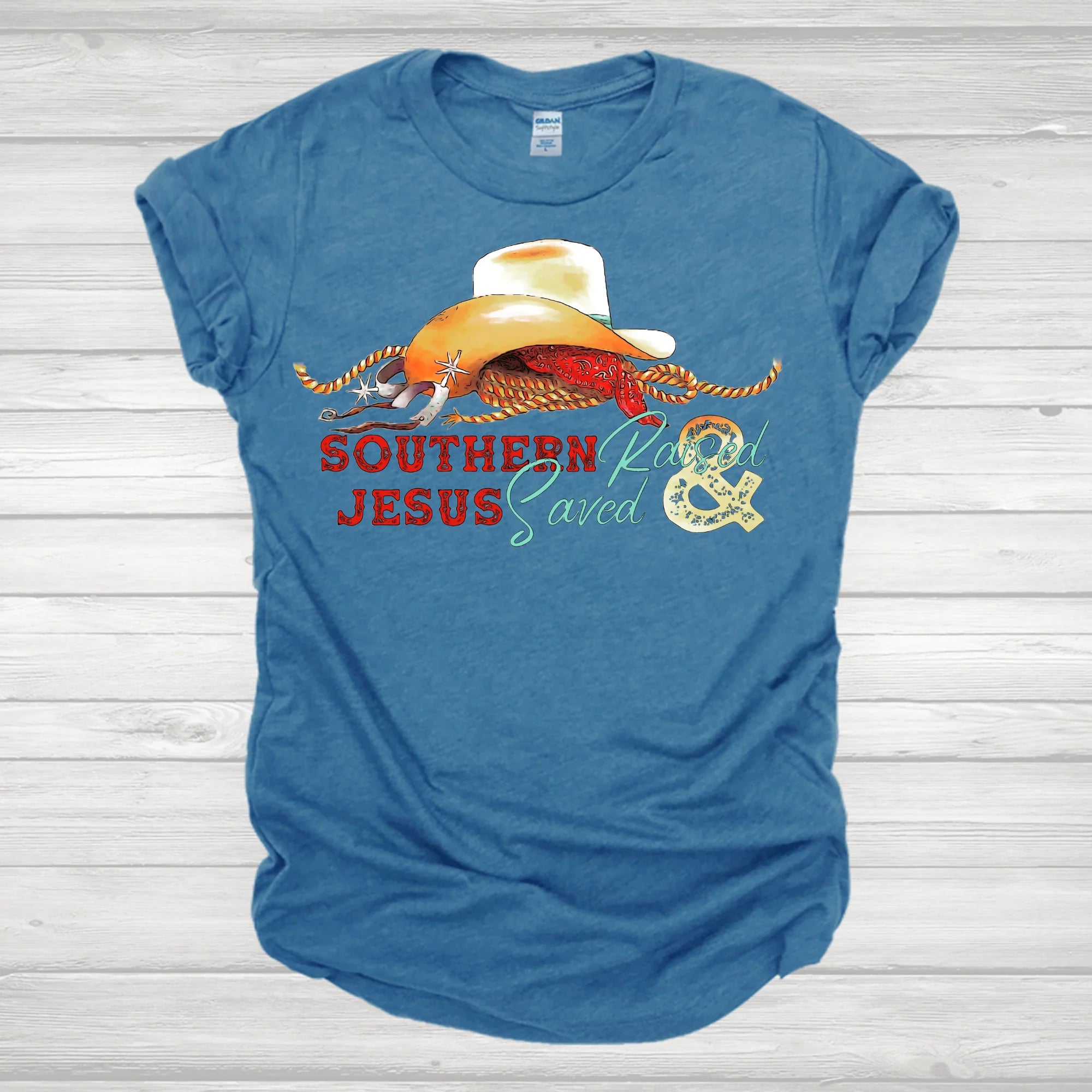 Southern Raised & Jesus Saved T-Shirt